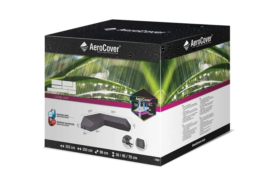 Platinum AeroCover | Loungesethoes 255 x 255 x 90 x 30-45-70(h) | L-Platform