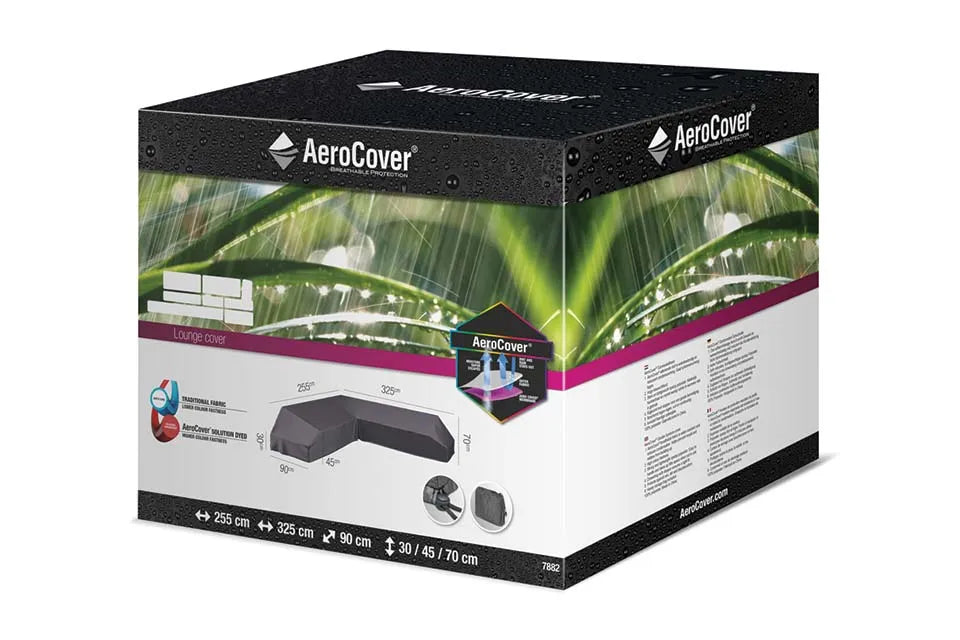 Platinum AeroCover | Loungesethoes 325 x 255 x 90 x 30-45-70(h) | L-Platform Links