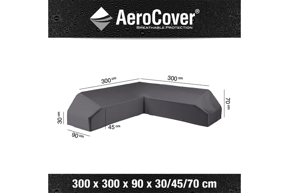 Platinum AeroCover | Loungesethoes 300 x 300 x 90 x 30-45-70(h)