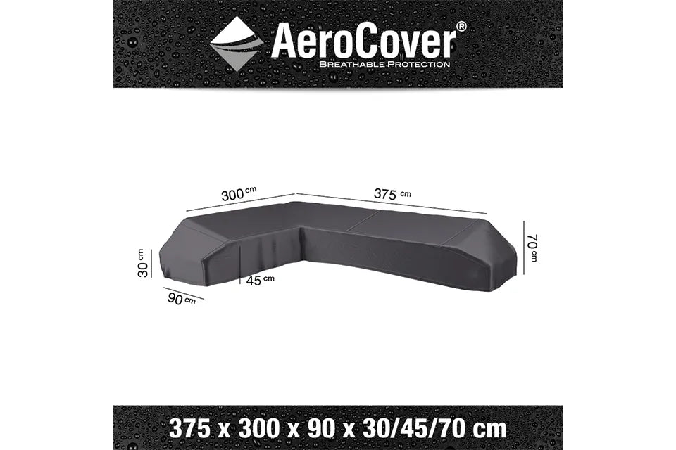 Platinum AeroCover | Loungesethoes 375 x 300 x 90 x 30-45-70(h) | L-Platform Links