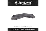 Platinum AeroCover | Loungesethoes 375 x 300 x 90 x 30-45-70(h) | L-Platform Rechts