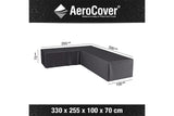 Platinum AeroCover | Loungesethoes 330 x 255 x 100 x 70(h) | L-vorm Links