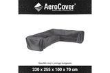 Platinum AeroCover | Loungesethoes 330 x 255 x 100 x 70(h) | L-vorm Rechts