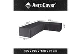 Platinum AeroCover | Loungesethoes 355 x 275 x 100 x 70(h) | L-vorm Rechts