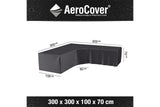Platinum AeroCover | Loungesethoes 300 x 300 x 100 x 71(h) cm | L-vorm Trapeze