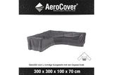 Platinum AeroCover | Loungesethoes 300 x 300 x 100 x 71(h) cm | L-vorm Trapeze