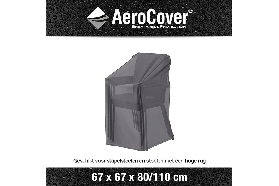 Platinum AeroCover | Stapelstoelhoes 67 x 67 x 80-110(h) cm