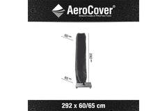 Platinum AeroCover | Zweefparasolhoes 292(h) x 60-65 cm