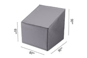 Loungestoelhoes 80 x 90 x 65/90(h) cm - Platinum AeroCover