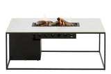 Cosidesign Line, Black Frame, White Marble Look Top - Cosi