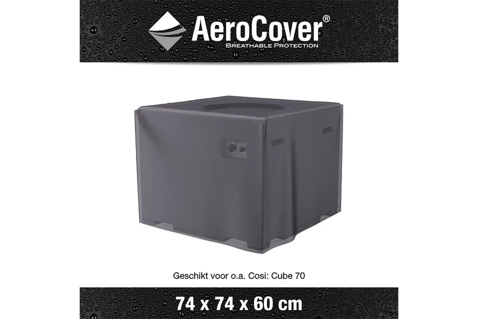 Platinum AeroCover | Vuurtafel Afdekhoes 74 x 74 x 60(h) cm