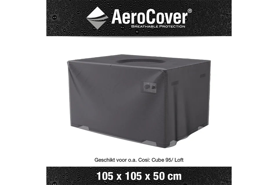 Platinum AeroCover | Vuurtafel Afdekhoes 105 x 105 x 50(h) cm