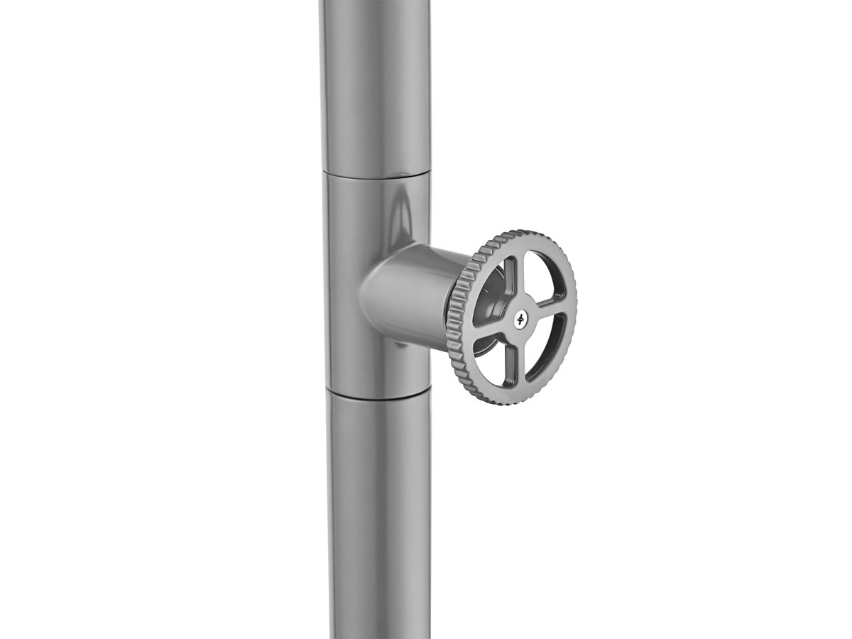 Poolimex | Pool Buitendouche Koud | RVS Cobalt Grey