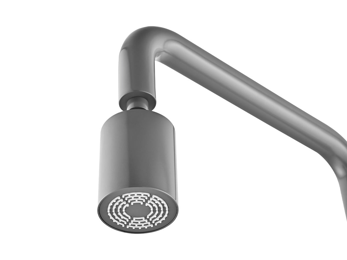 Poolimex | Pool Buitendouche Koud | RVS Cobalt Grey