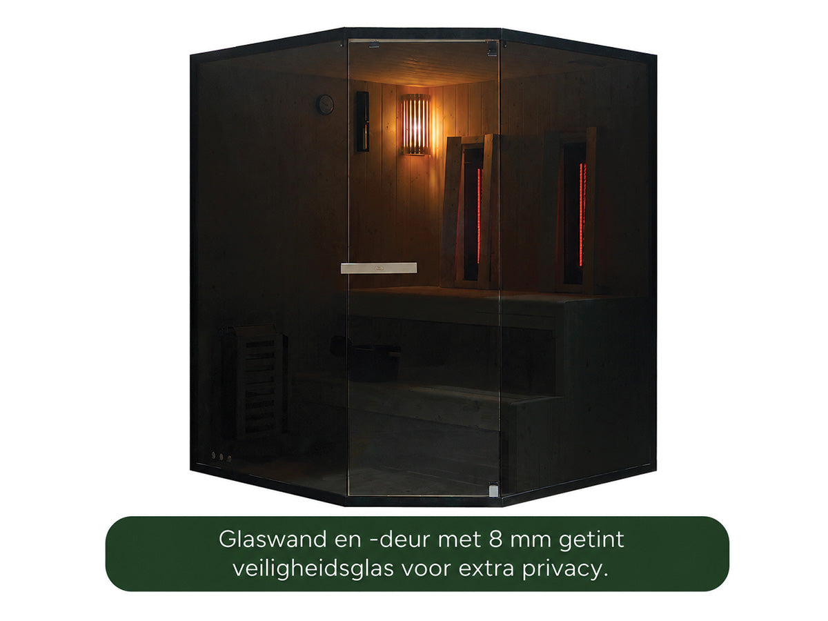 Fonteyn | Finn 3 Hoek Combi Sauna