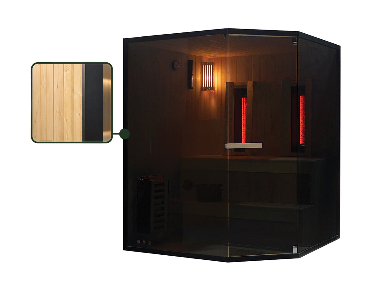 Fonteyn | Finn 3 Hoek Combi Sauna