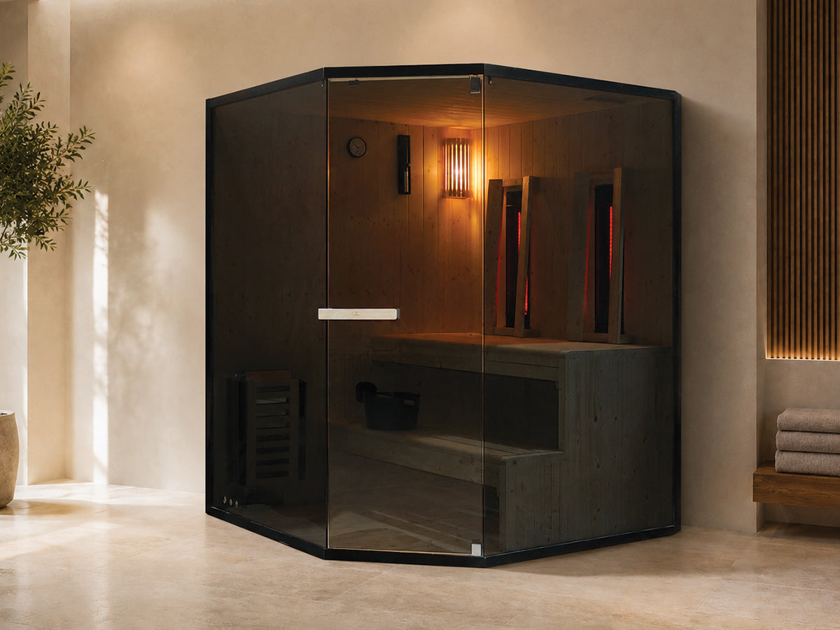 Fonteyn | Finn 3 Hoek Combi Sauna