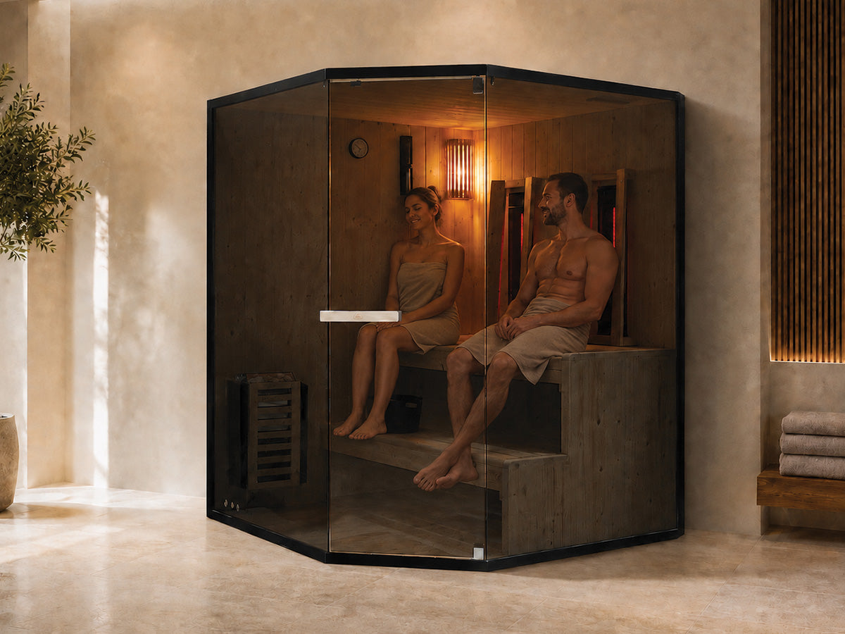 Fonteyn | Finn 3 Hoek Combi Sauna