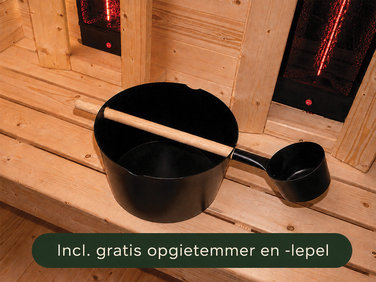 Fonteyn | Finn 4 Combi Sauna