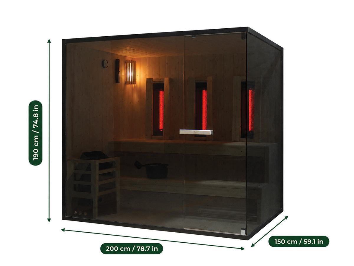 Fonteyn | Finn 4 Combi Sauna