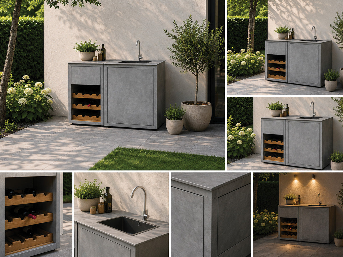 Passion Grills | Kerafina Buitenkeuken Opstelling 03