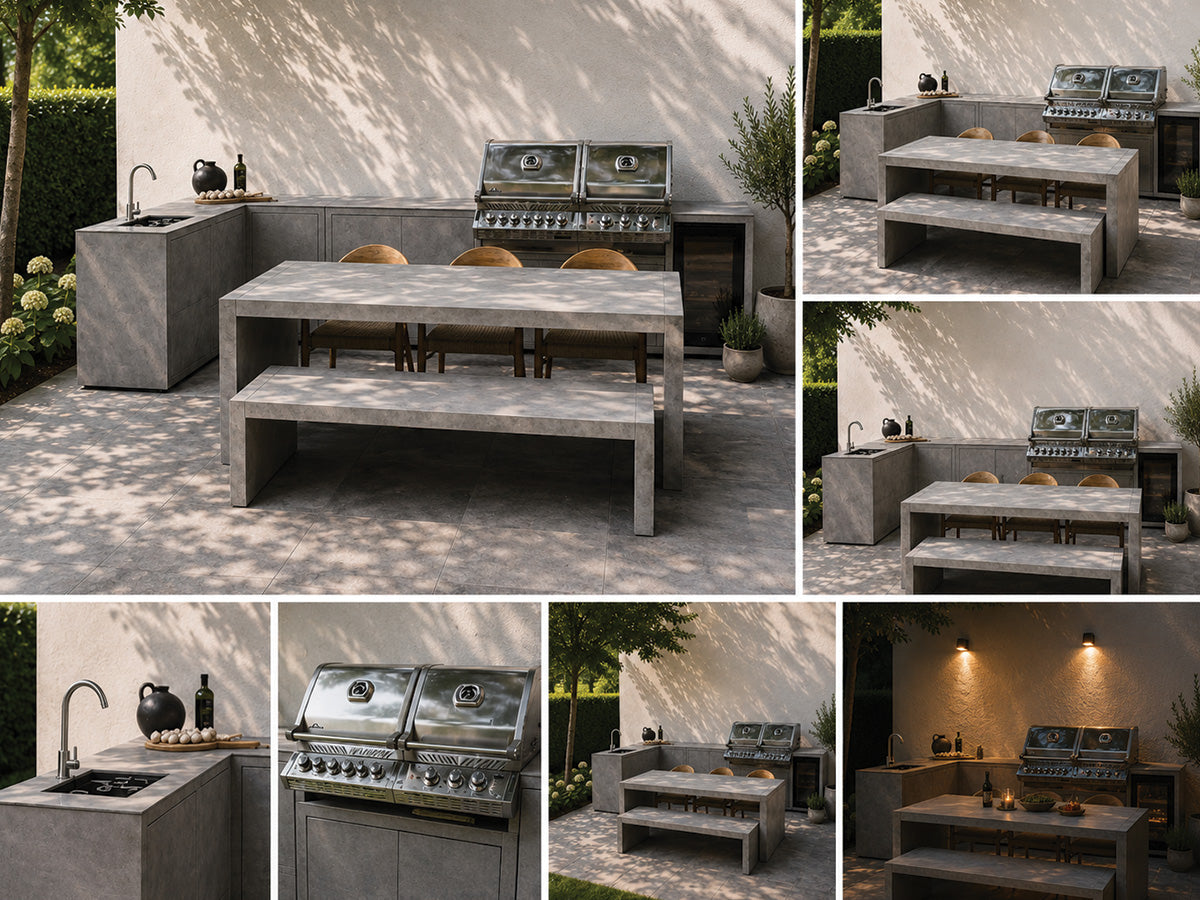 Passion Grills | Kerafina Buitenkeuken Opstelling 07