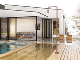 Poolimex | Pool Buitendouche Koud | RVS Coral Pink