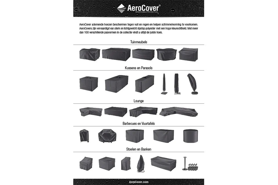 Platinum AeroCover | Tuinsethoes 300 x 150 x 85(h) cm