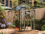 Royal Well | Anne II Tuinkas | Veiligheidsglas 3 mm | Groengrijs