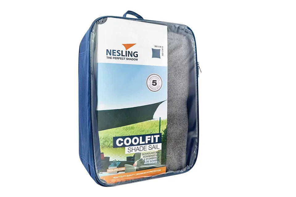 Platinum Sun & Shade | Coolfit Schaduwdoek Vierkant 360 x 360 cm | Antraciet