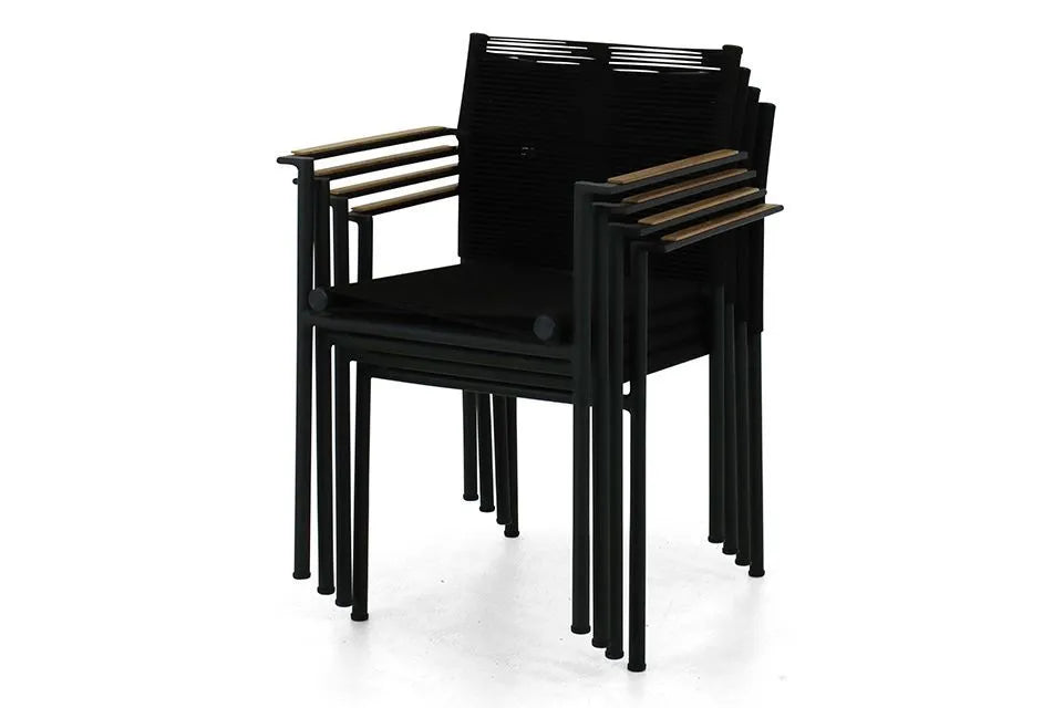 Apple Bee | Jakarta Tuinstoel | Black