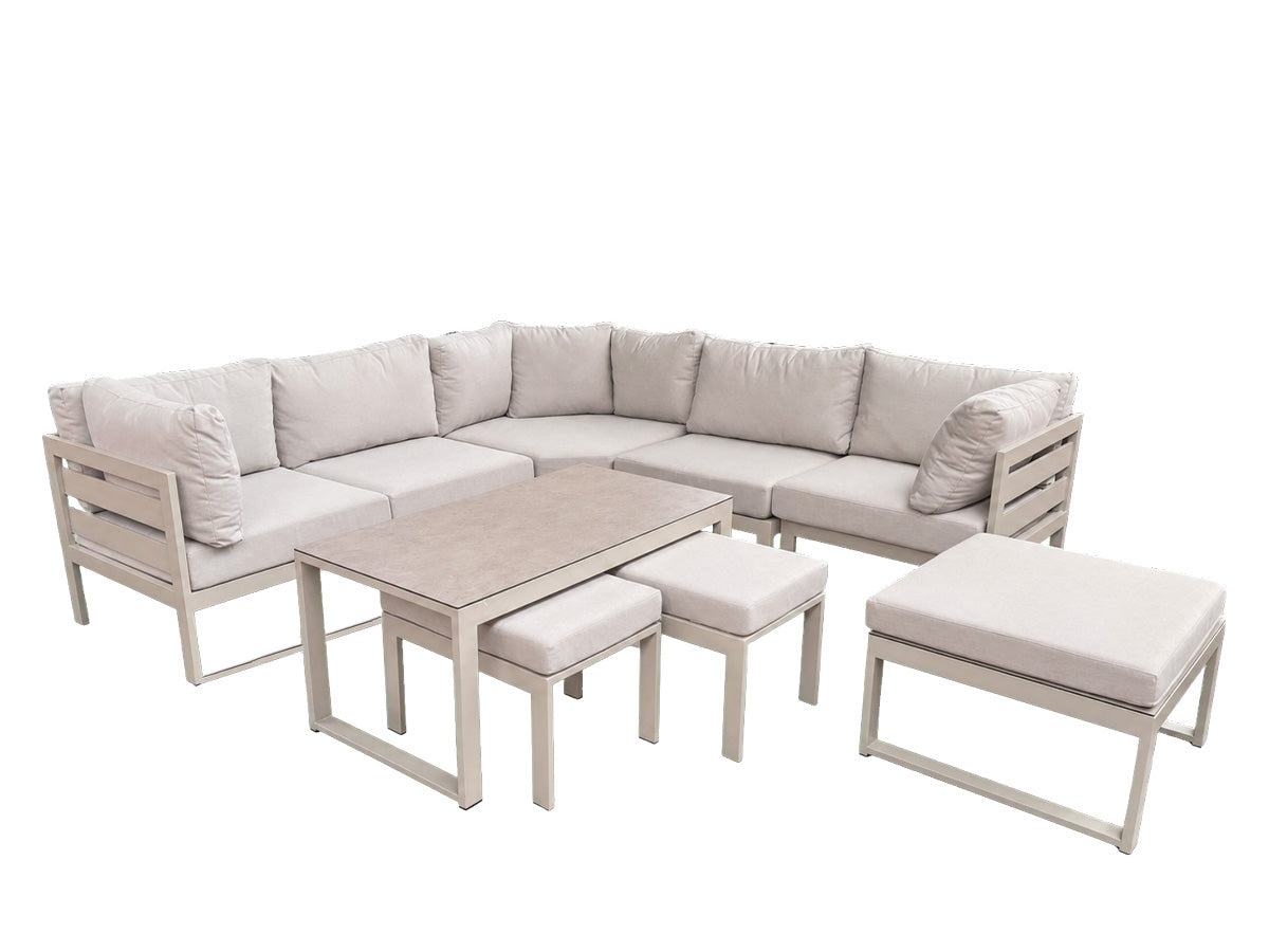 Fonteyn | Barcelona Loungeset | Taupe | Combi 01