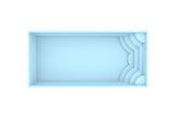 Fonteyn | Blanes Polyester Zwembad 820 x 370 x 150 cm | Samengesteld