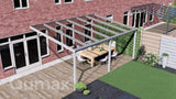 Tuinmaximaal | Glass Line Veranda Klassiek Mat Wit
