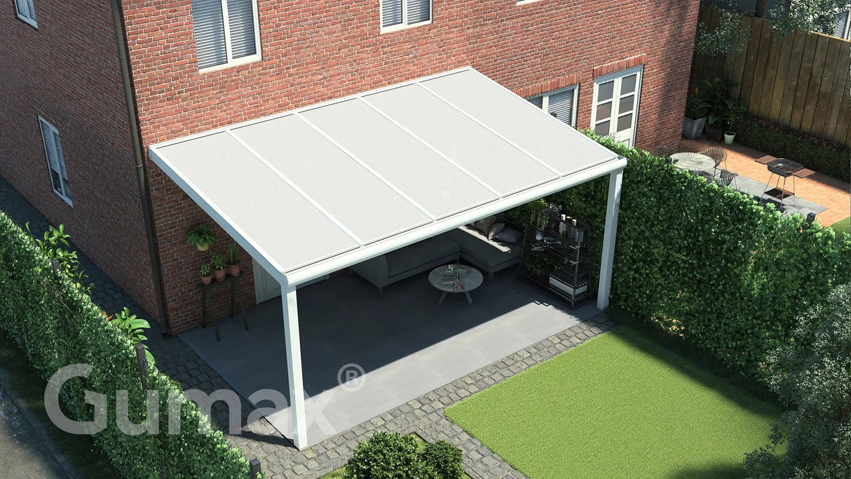 Tuinmaximaal | Poly Line veranda Modern Mat Wit