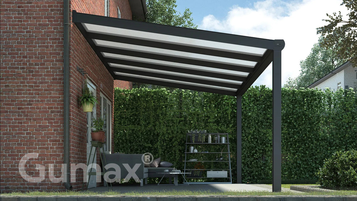 Tuinmaximaal | Poly Line Veranda Modern Mat Zwart