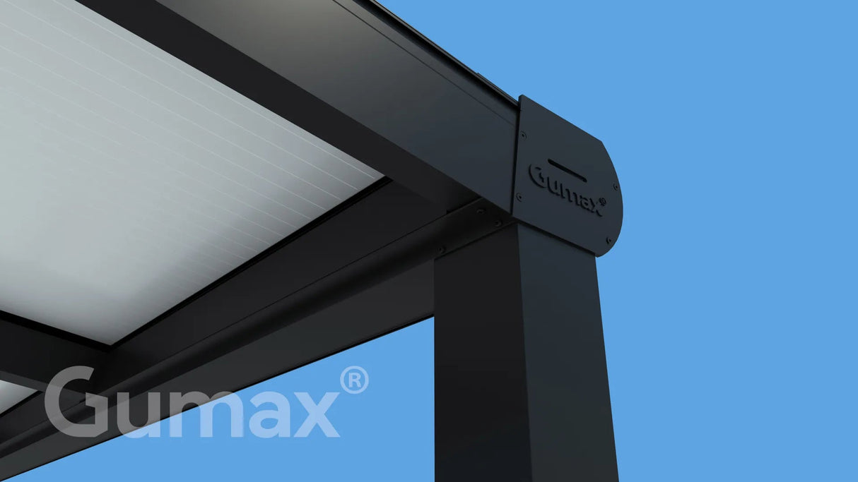 Tuinmaximaal | Poly Line Veranda Modern Mat Zwart