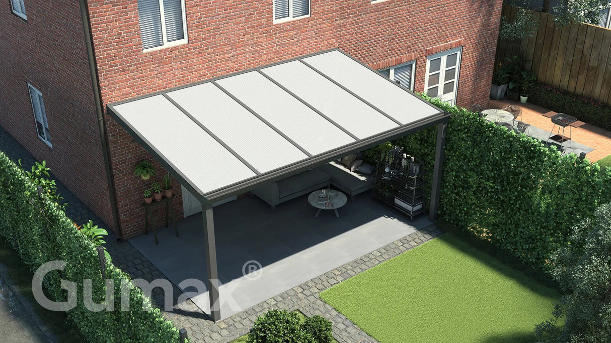 Tuinmaximaal | Poly Line Veranda Klassiek Mat Antraciet