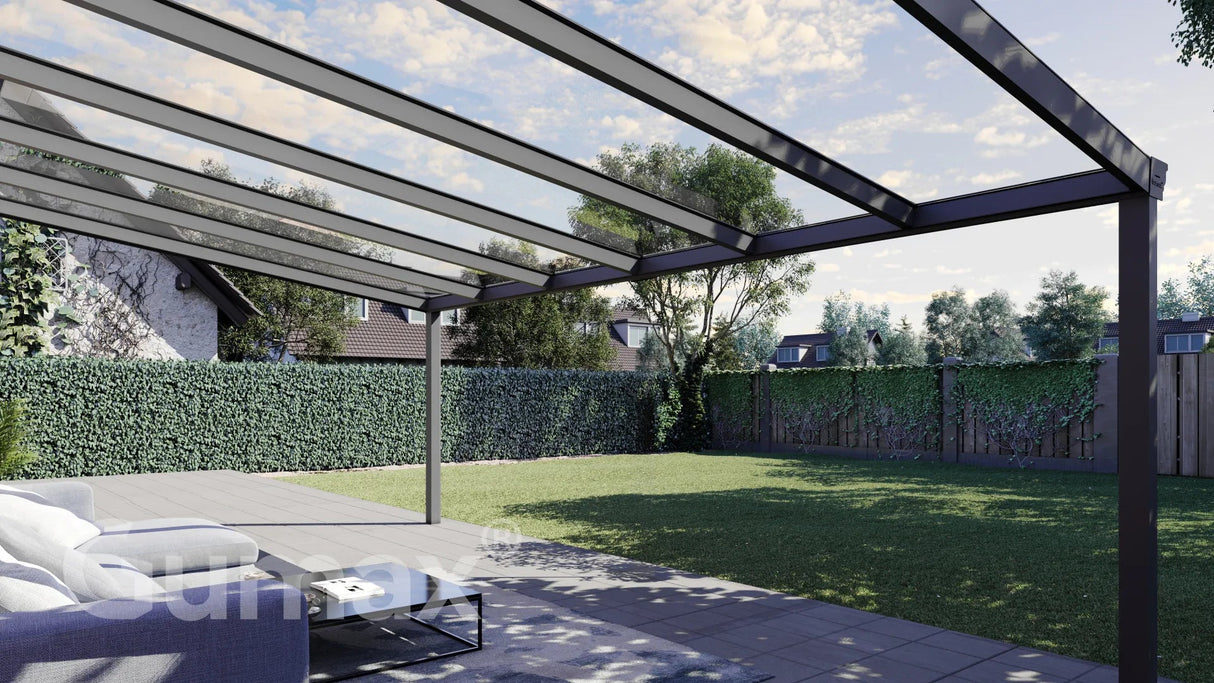 Tuinmaximaal | Glass Line Veranda Klassiek Mat Antraciet