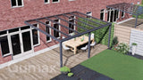 Tuinmaximaal | Glass Line Veranda Modern Mat Antraciet