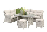 Fonteyn | Camden Lounge-Diningset | Mixed Grey