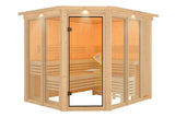 Karibu | Ainur 3 Sauna met Dakkraag