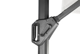 Platinum Sun & Shade | Challenger T¹ Zweefparasol Premium 350 x 350 cm | Faded Black
