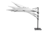Platinum Sun & Shade | Challenger T¹ Zweefparasol Premium 400 x 300 cm | Havana
