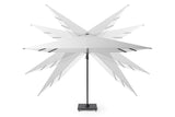Platinum Sun & Shade | Challenger T² Zweefparasol Glow 300 x 300 cm | Taupe