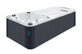 Dynamic Swimspa | Sterling White with DARK GREY