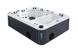 Passion Ice Baths | Elevate Ice Bath | Sterling White with Grey
