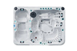 Passion Ice Baths | Elevate Ice Bath | Sterling White with Grey
