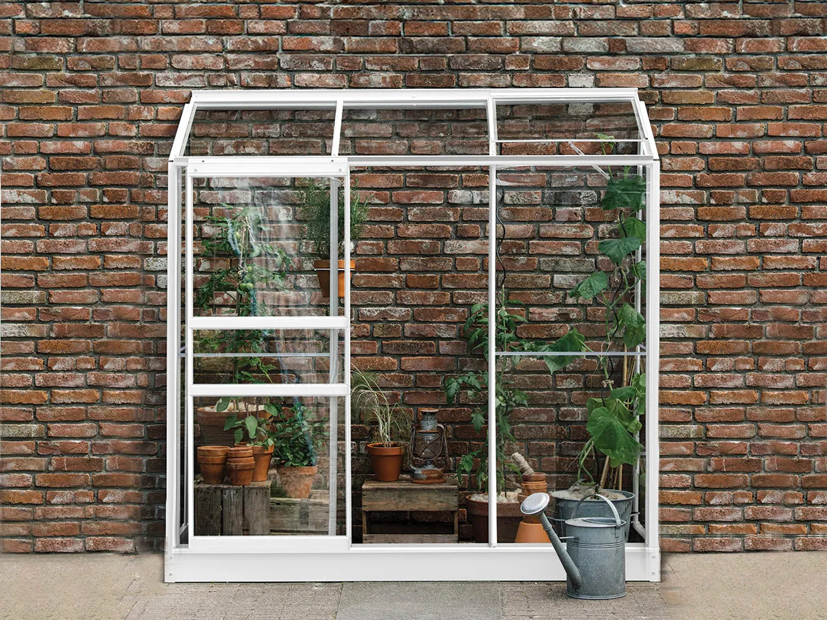 Royal Well | Emma II Muurkas | Veiligheidsglas 3 mm | Wit