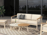 Taste by 4 Seasons | Emma Koffietafelset Ø65 en Ø80 cm | Latte-Ceramic-Teak
